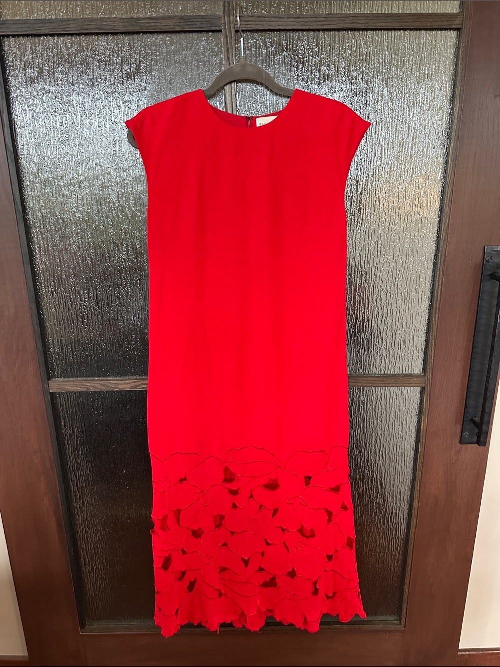 SACHIN & BABI Sabette Maxi Dress size 0 cherry cutout shirt dress. - Picture 12 of 17